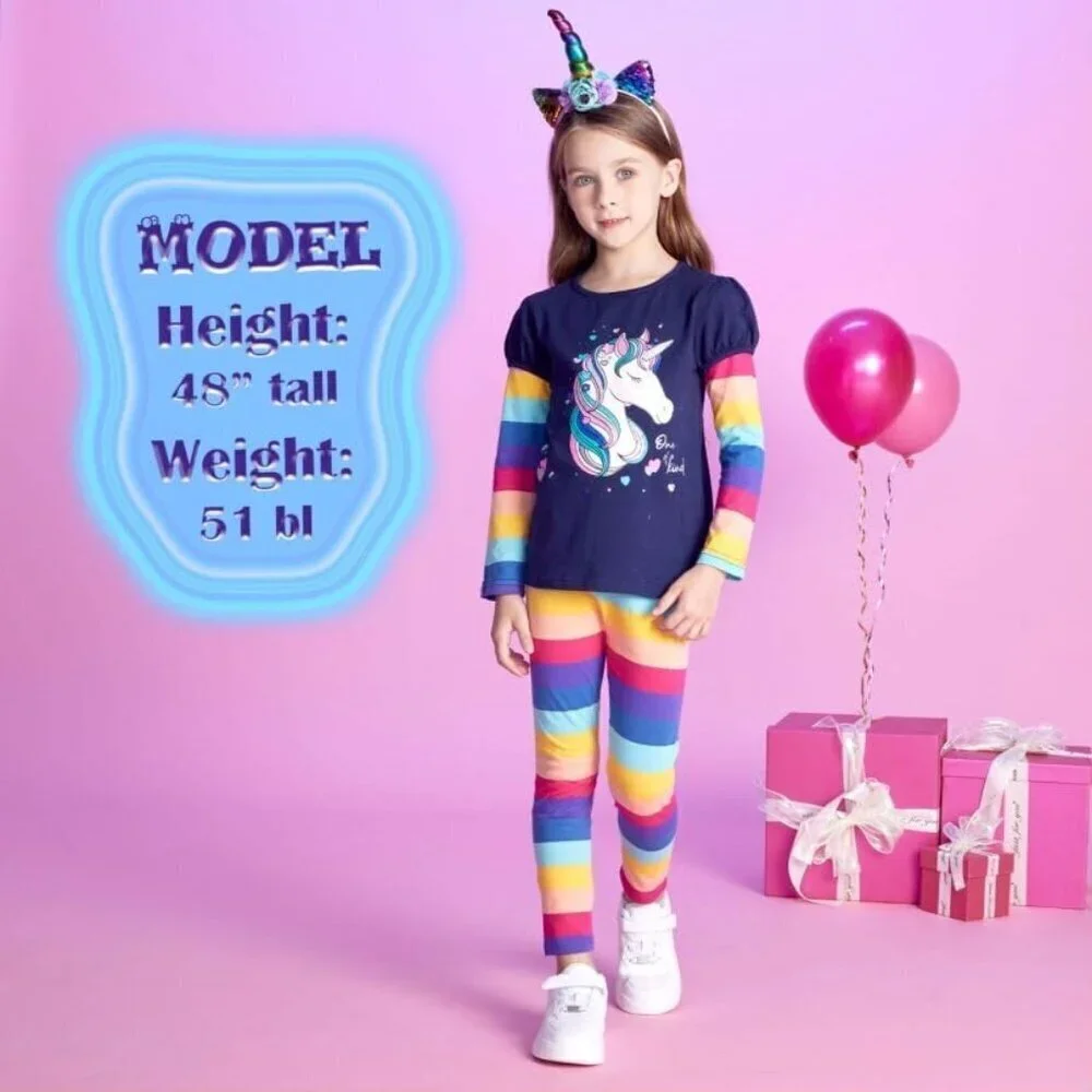 girls clothes toddler outfits - little kids shirts & leggings winter fashion clo